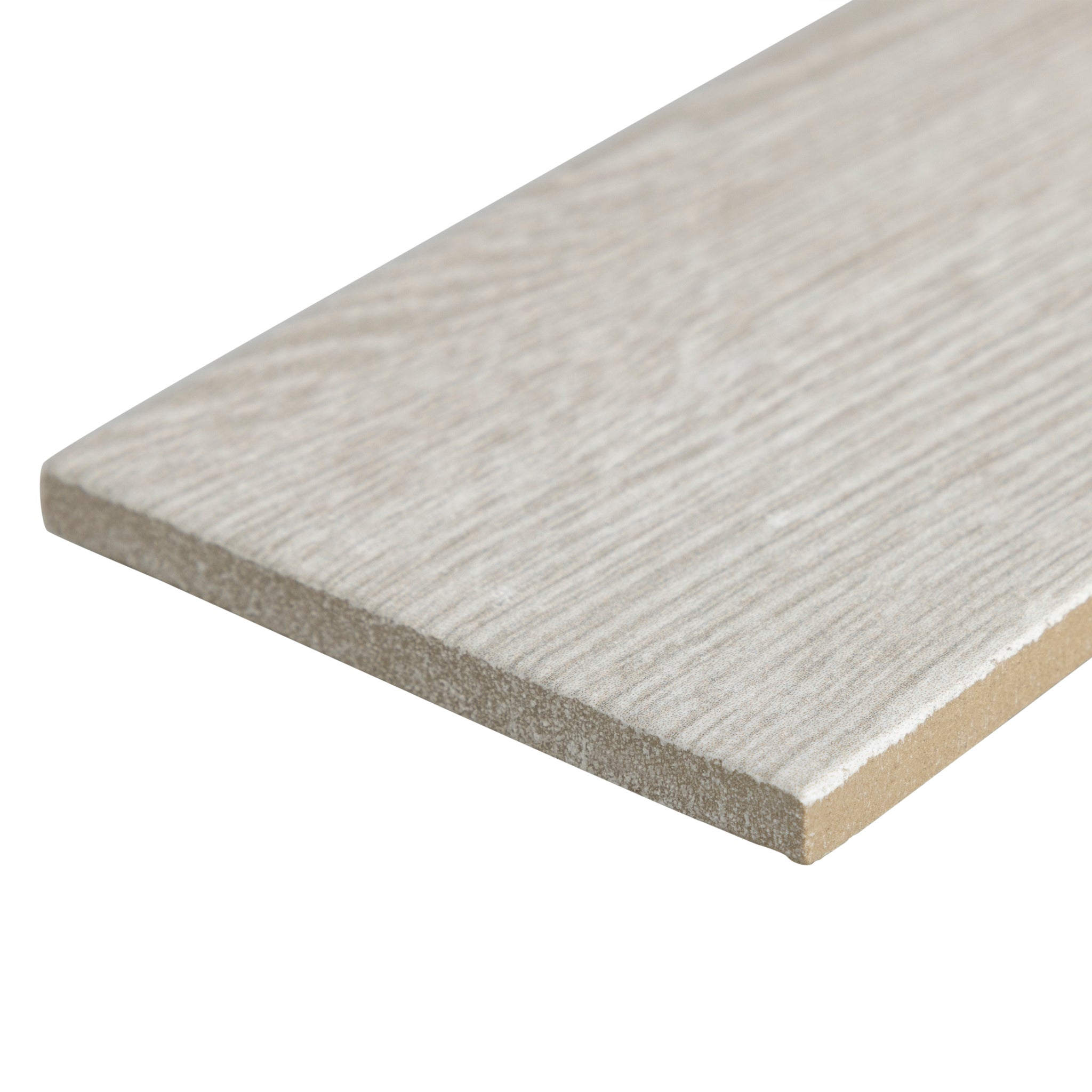 Woodside 3x18 Gray porcelain tile - Industry Tile